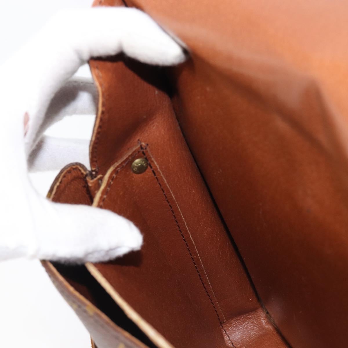 LOUIS VUITTON Monogram Cartouchiere GM Shoulder Bag M51252 LV Auth 203287A