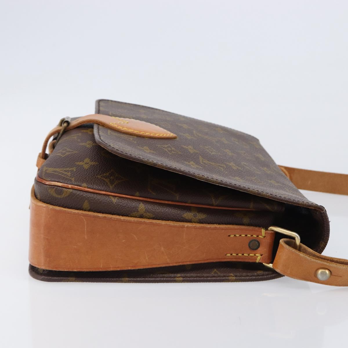 LOUIS VUITTON Monogram Cartouchiere GM Shoulder Bag M51252 LV Auth 203287A
