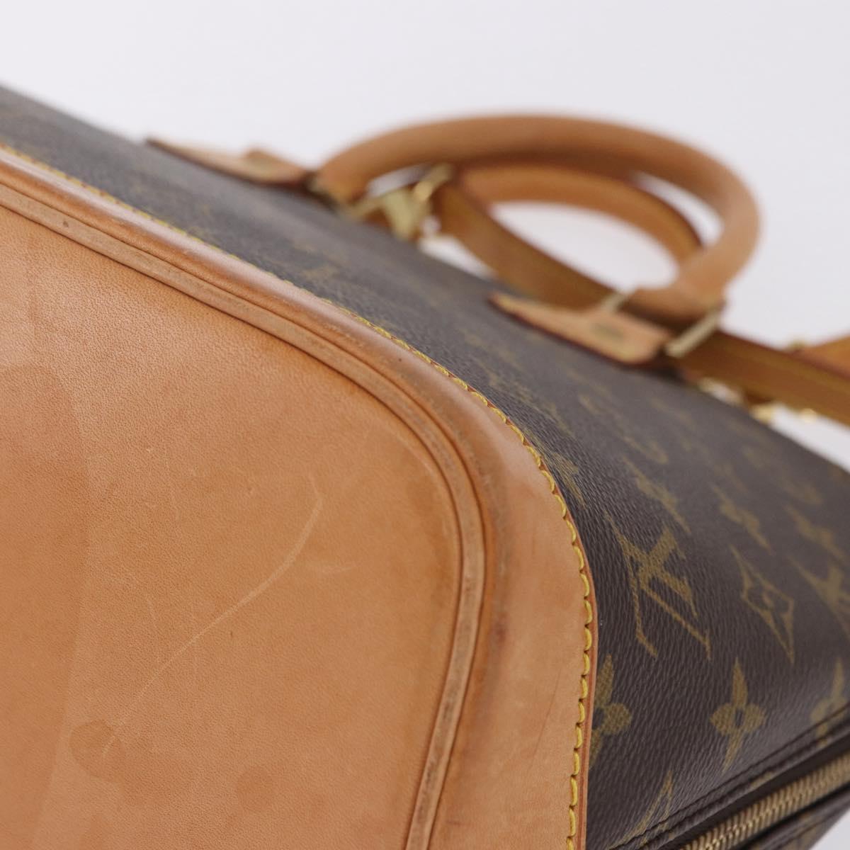 LOUIS VUITTON Monogram Alma Hand Bag M51130 LV Auth 203288V