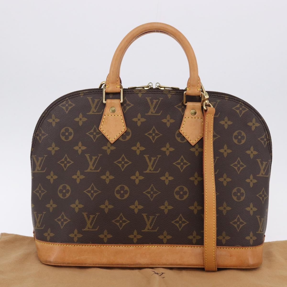 LOUIS VUITTON Monogram Alma Hand Bag M51130 LV Auth 203288V