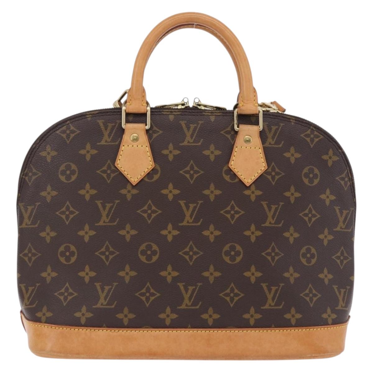 LOUIS VUITTON Monogram Alma Hand Bag M51130 LV Auth 203288V