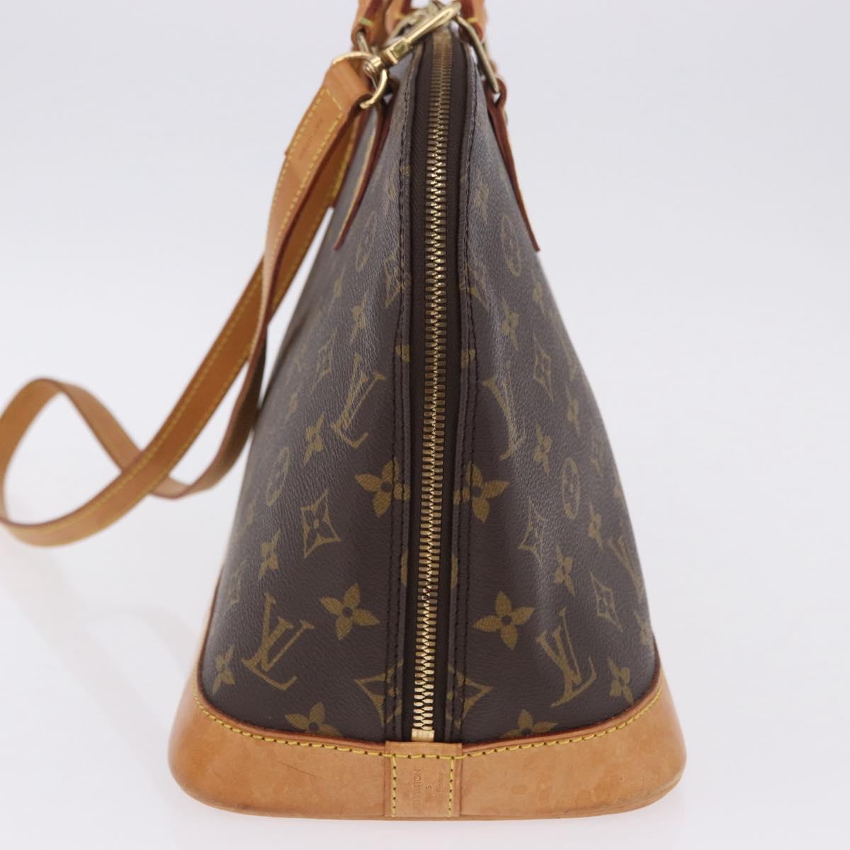 LOUIS VUITTON Monogram Alma Hand Bag M51130 LV Auth 203288V