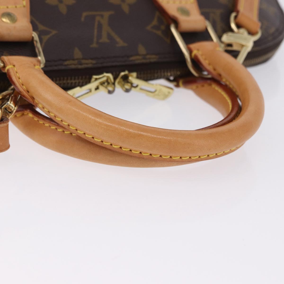 LOUIS VUITTON Monogram Alma Hand Bag M51130 LV Auth 203288V