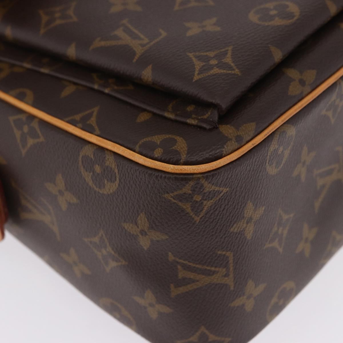 LOUIS VUITTON Monogram Viva Cite GM Shoulder Bag M51163 LV Auth 203290SAV