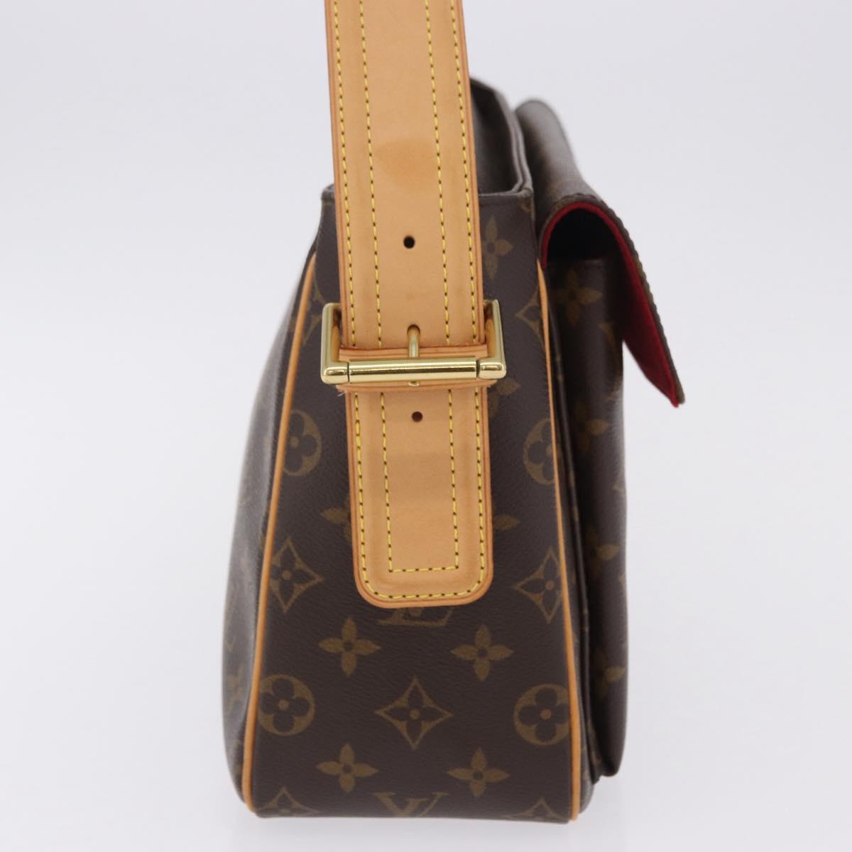 LOUIS VUITTON Monogram Viva Cite GM Shoulder Bag M51163 LV Auth 203290SAV