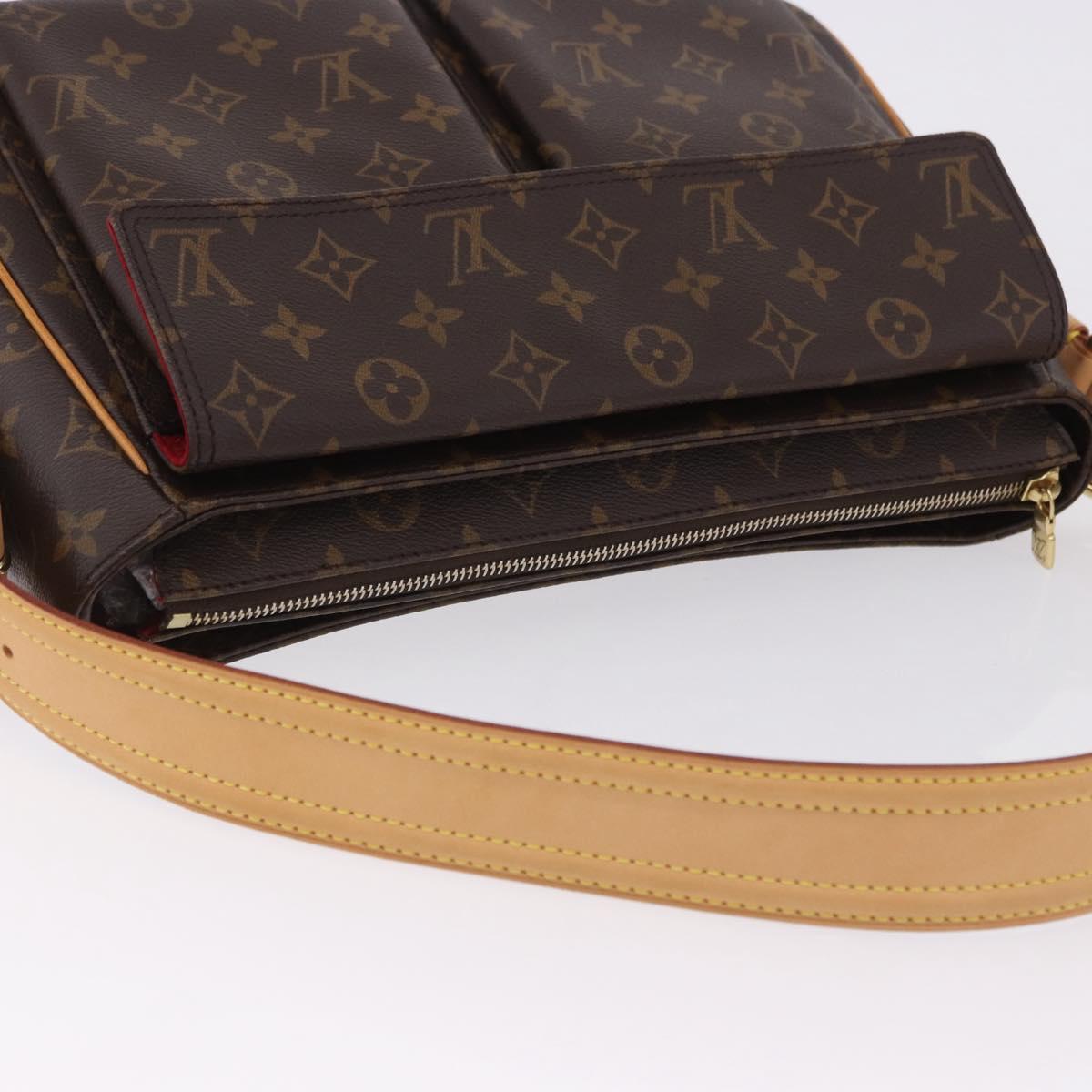 LOUIS VUITTON Monogram Viva Cite GM Shoulder Bag M51163 LV Auth 203290SAV