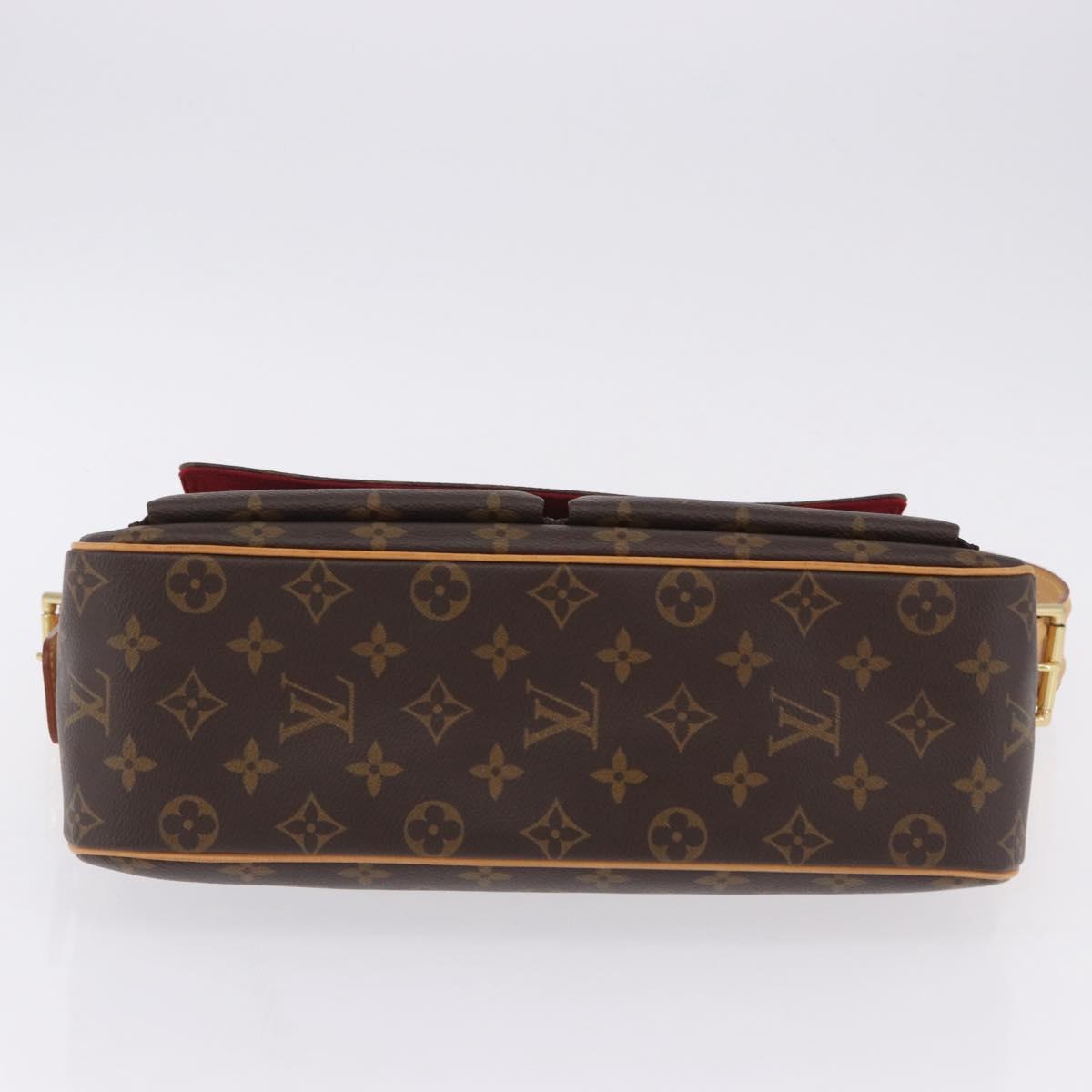 LOUIS VUITTON Monogram Viva Cite GM Shoulder Bag M51163 LV Auth 203290SAV