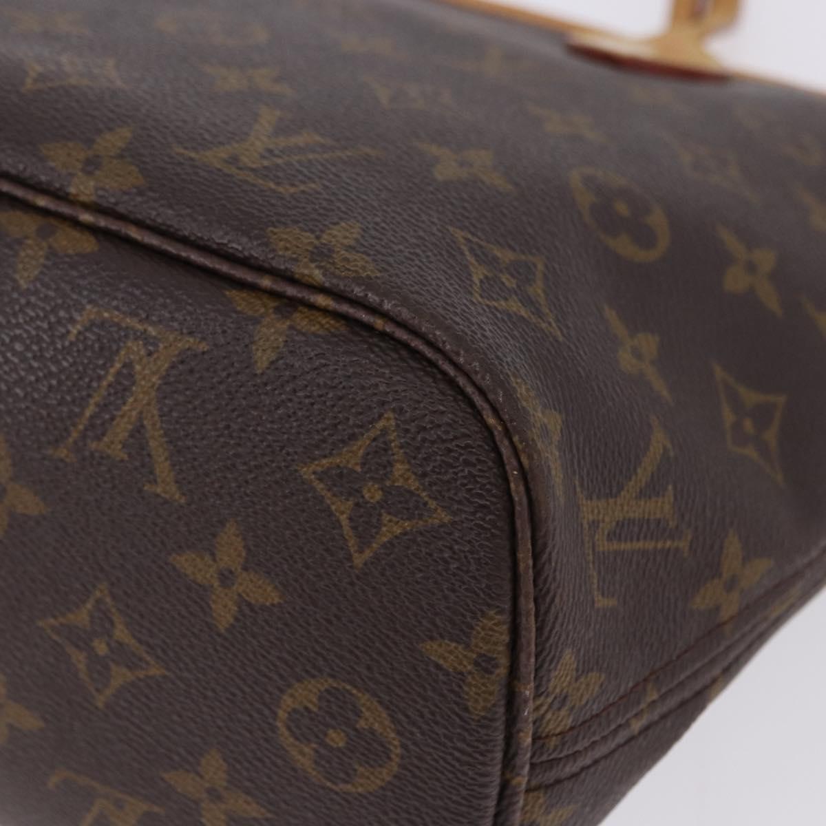 LOUIS VUITTON Monogram Neverfull PM Tote Bag M40155 LV Auth 203291A