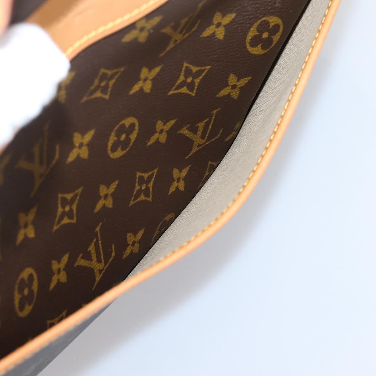 LOUIS VUITTON Monogram Deauville Hand Bag M47270 LV Auth 203292V
