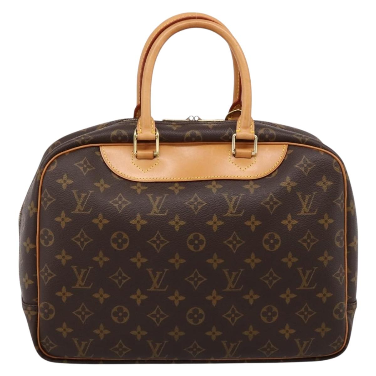 LOUIS VUITTON Monogram Deauville Hand Bag M47270 LV Auth 203292V