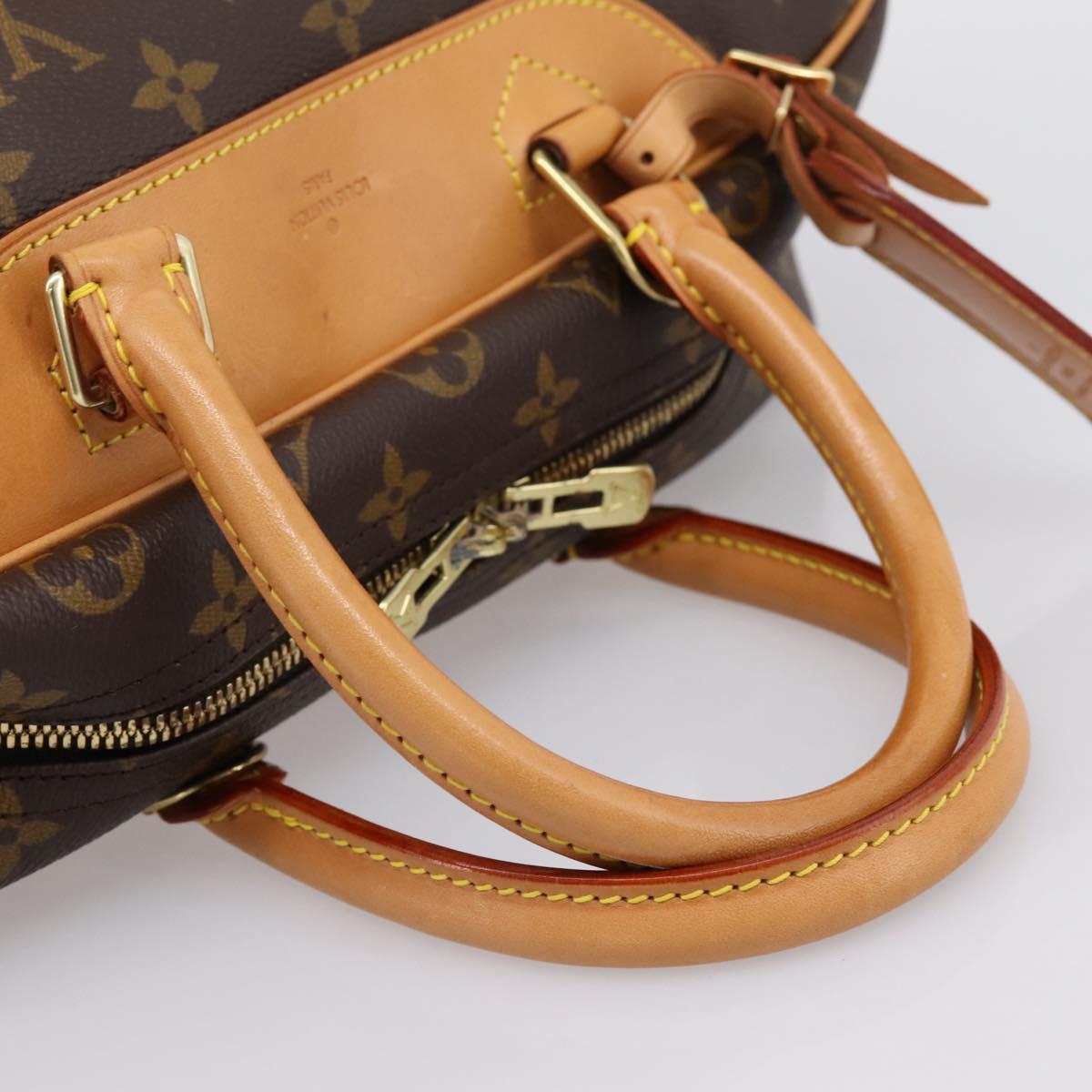 LOUIS VUITTON Monogram Deauville Hand Bag M47270 LV Auth 203292V