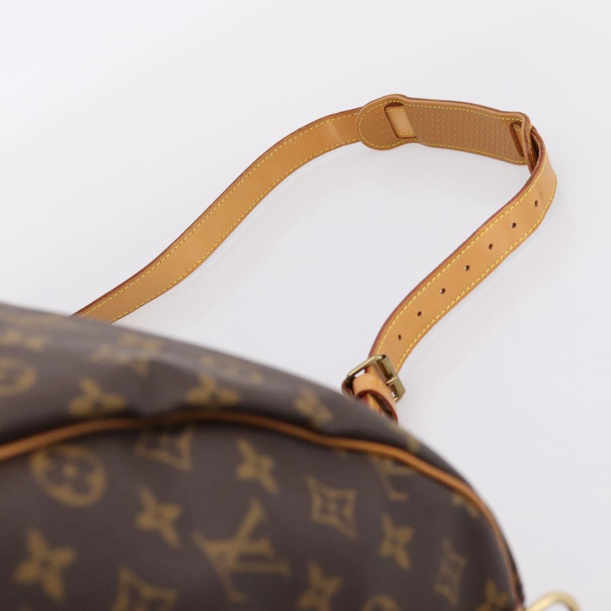 LOUIS VUITTON Monogram Keepall Bandouliere 60 Boston Bag M41412 LV Auth 203294V