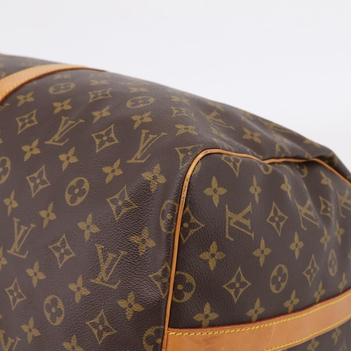LOUIS VUITTON Monogram Keepall Bandouliere55 Boston Bag M41414 LV Auth 203295V
