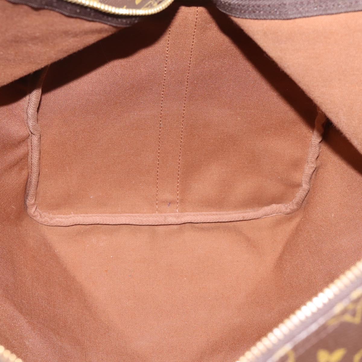 LOUIS VUITTON Monogram Keepall Bandouliere55 Boston Bag M41414 LV Auth 203295V