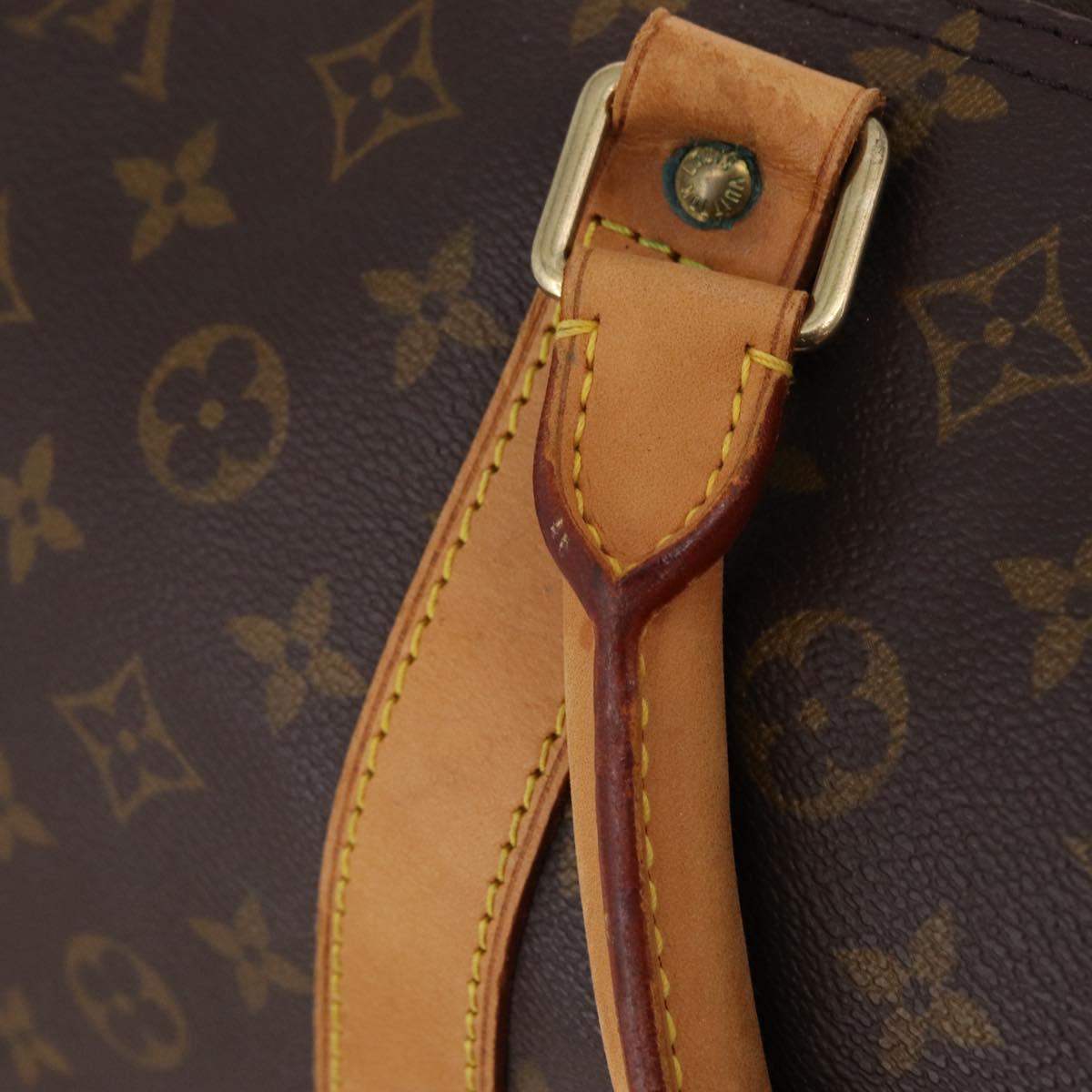 LOUIS VUITTON Monogram Keepall 60 Boston Bag M41422 LV Auth 203296A