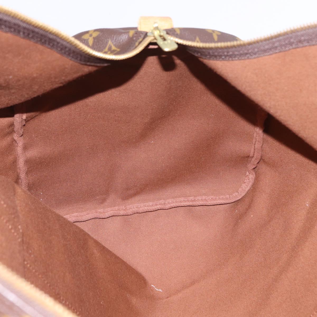 LOUIS VUITTON Monogram Keepall 60 Boston Bag M41422 LV Auth 203296A