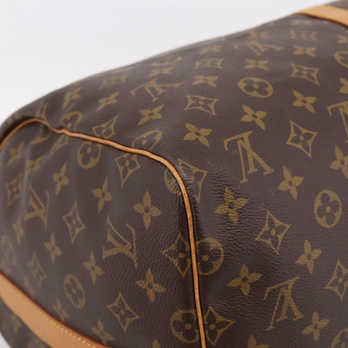 LOUIS VUITTON Monogram Keepall Bandouliere55 Boston Bag M41414 LV Auth 203297A