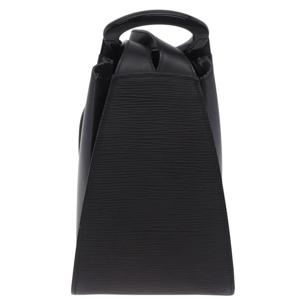 LOUIS VUITTON Epi Migny Shoulder Bag Black M52392 LV Auth 203300