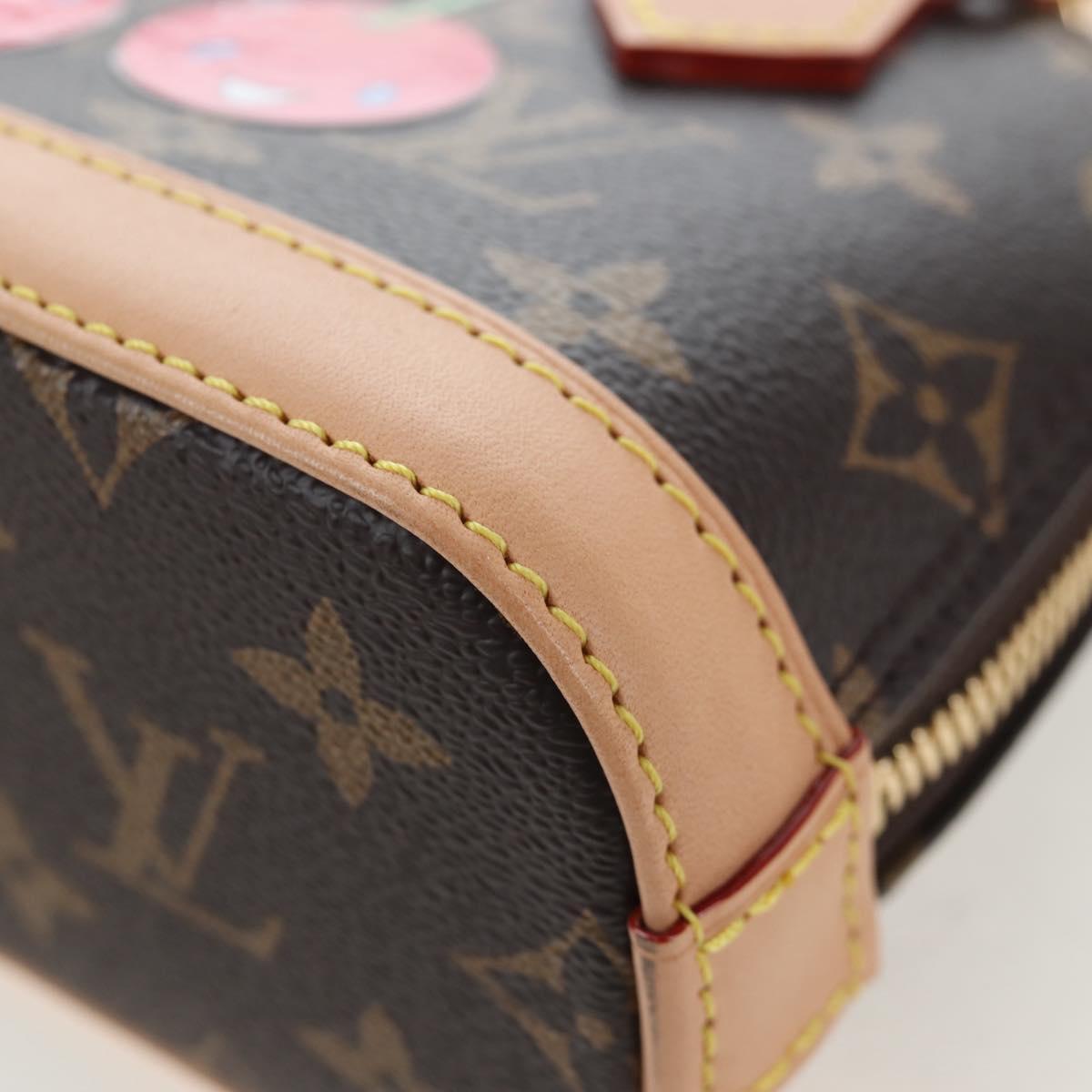 LOUIS VUITTON Monogram Cherry LVxYK Nano Alma Hand Bag M13416 LV Auth 203301SM
