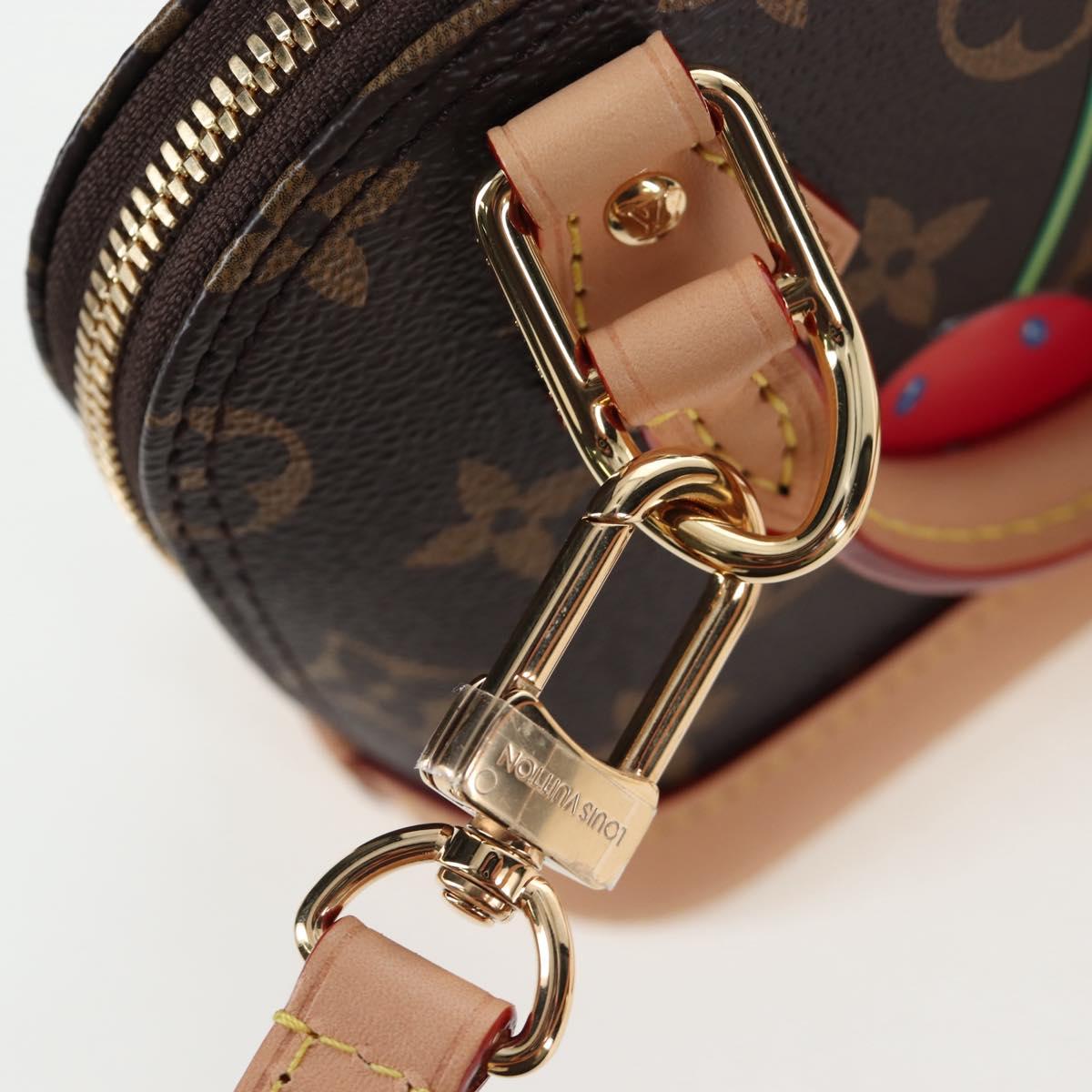 LOUIS VUITTON Monogram Cherry LVxYK Nano Alma Hand Bag M13416 LV Auth 203301SM