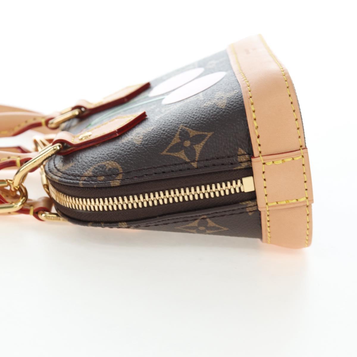 LOUIS VUITTON Monogram Cherry LVxYK Nano Alma Hand Bag M13416 LV Auth 203301SM