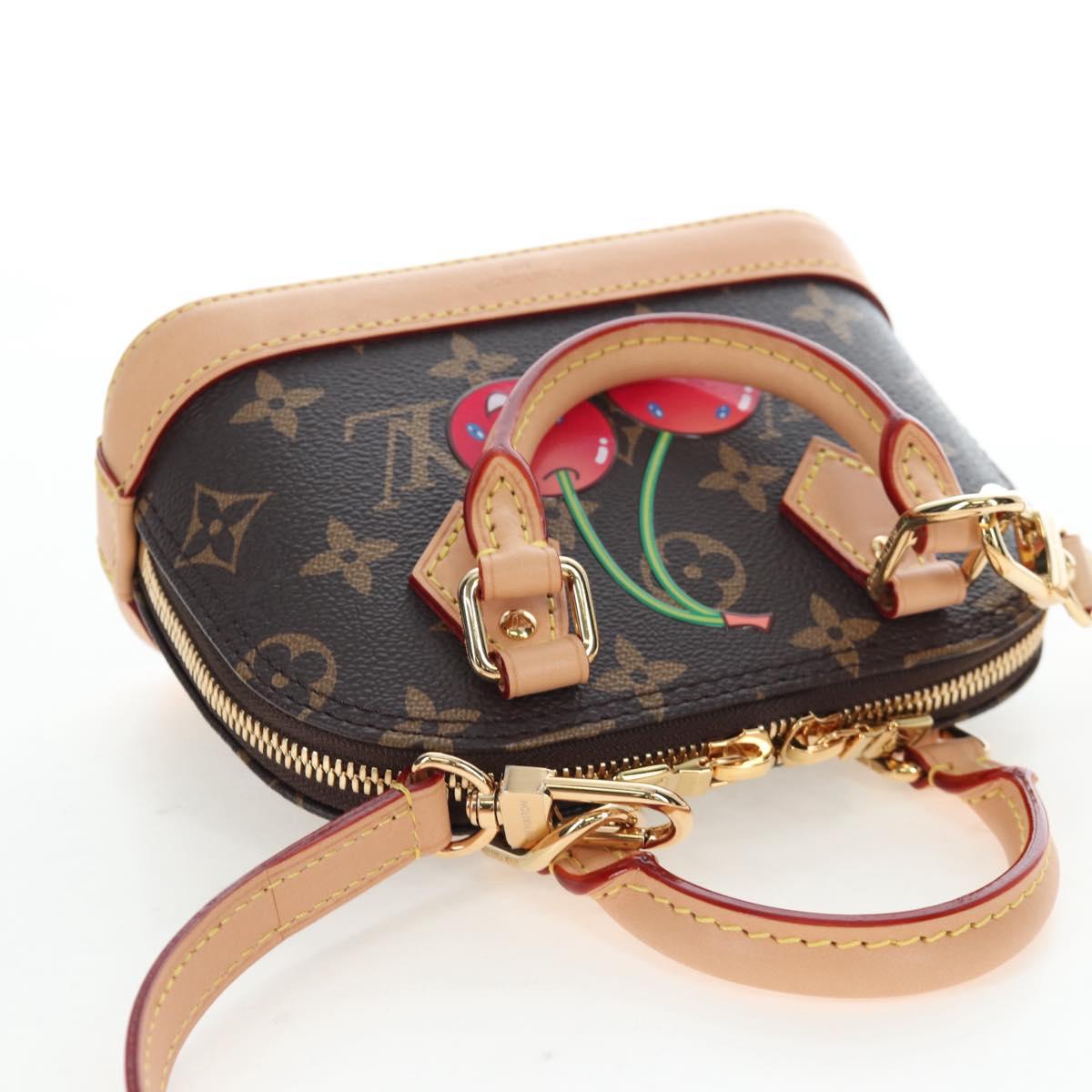 LOUIS VUITTON Monogram Cherry LVxYK Nano Alma Hand Bag M13416 LV Auth 203301SM