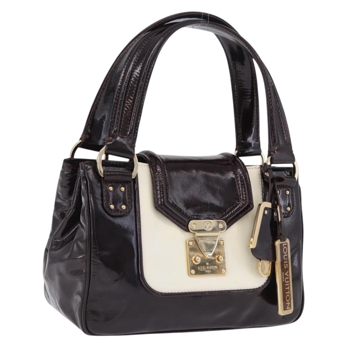 LOUIS VUITTON Cruise Line Sack Bicolour Bag Patent Leather LV Auth 203305V