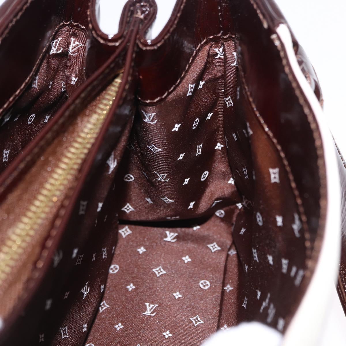 LOUIS VUITTON Cruise Line Sack Bicolour Bag Patent Leather LV Auth 203305V