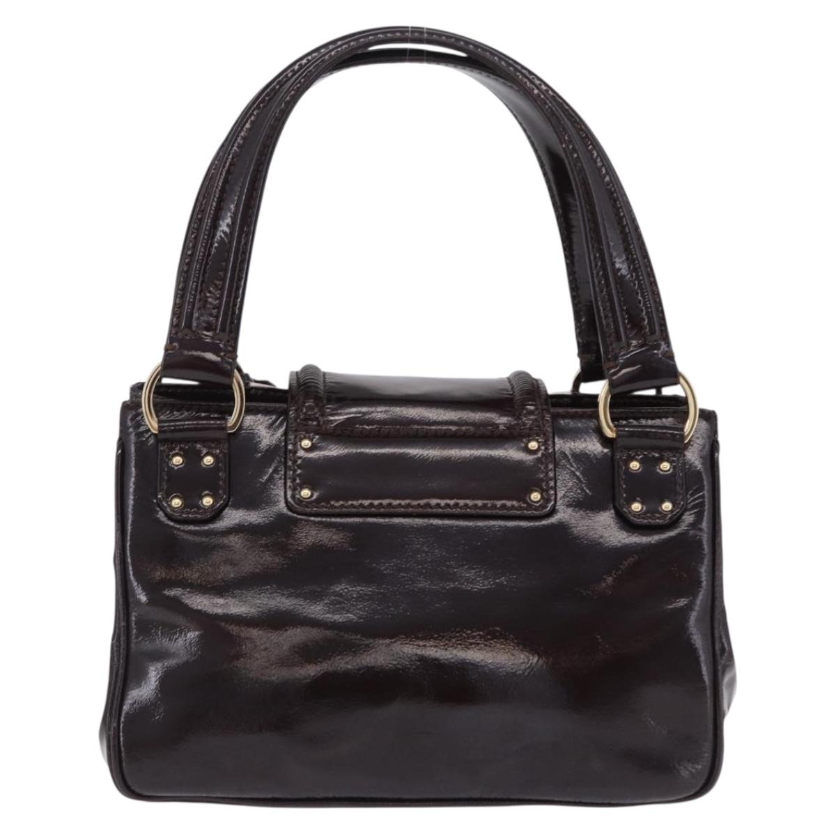 LOUIS VUITTON Cruise Line Sack Bicolour Bag Patent Leather LV Auth 203305V