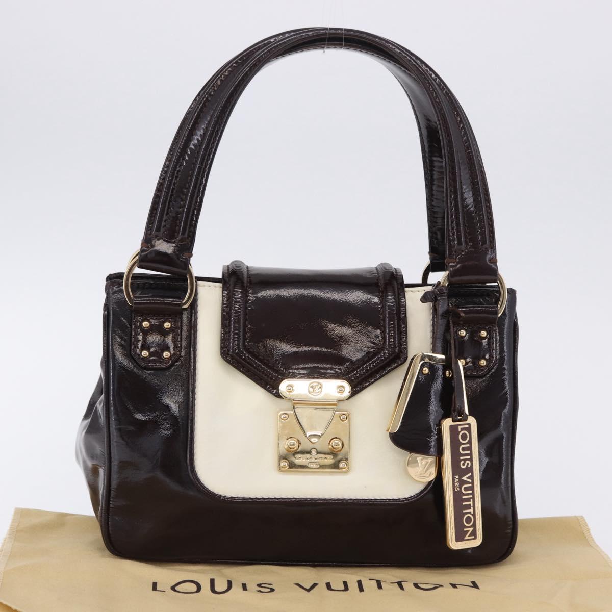 LOUIS VUITTON Cruise Line Sack Bicolour Bag Patent Leather LV Auth 203305V