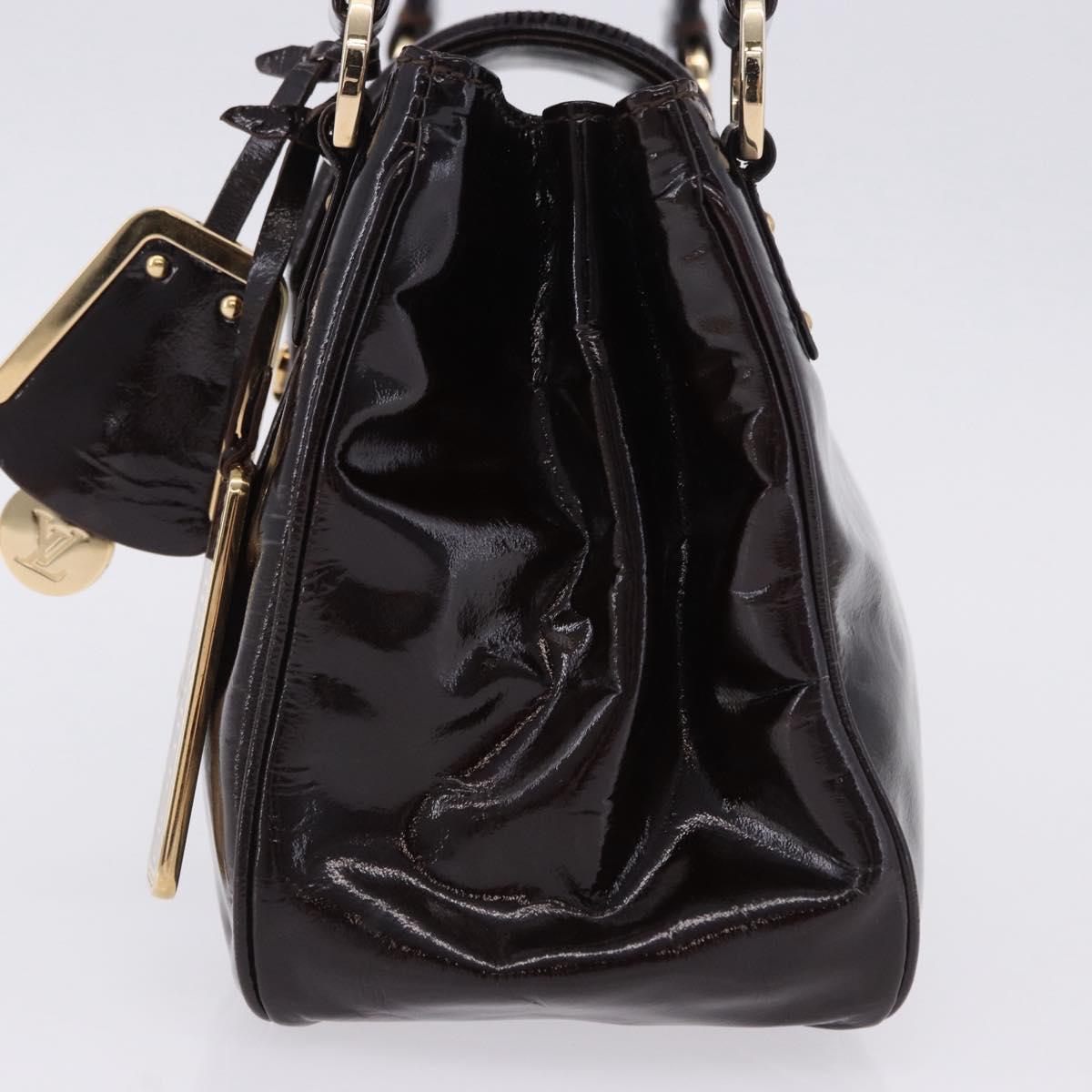 LOUIS VUITTON Cruise Line Sack Bicolour Bag Patent Leather LV Auth 203305V