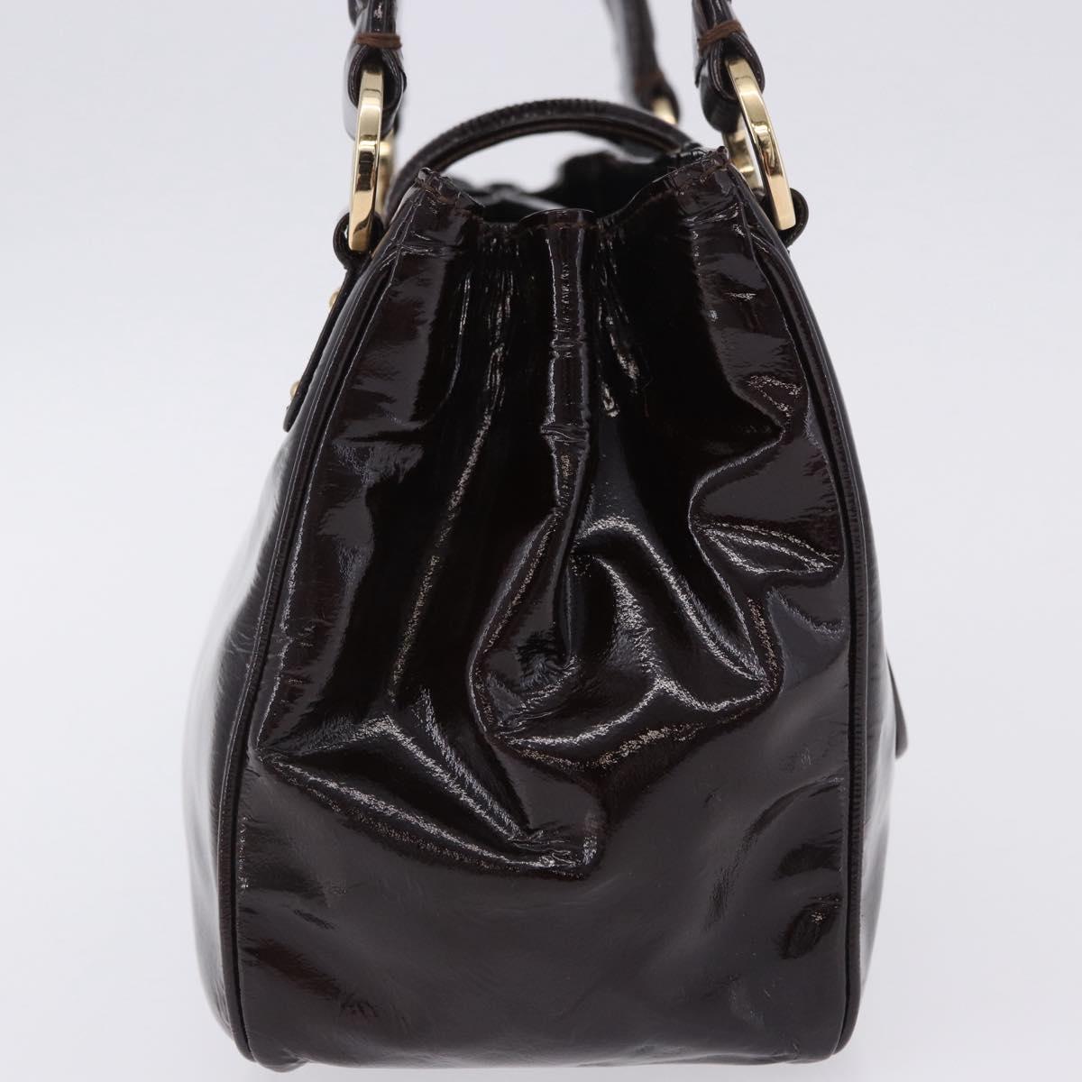 LOUIS VUITTON Cruise Line Sack Bicolour Bag Patent Leather LV Auth 203305V