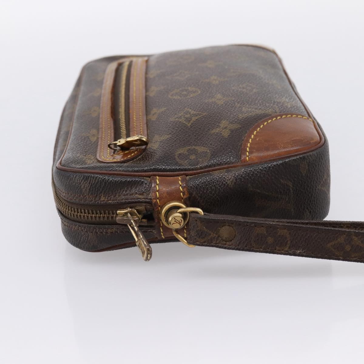 LOUIS VUITTON Monogram Marly Dragonne GM Clutch Bag M51825 LV Auth 203306