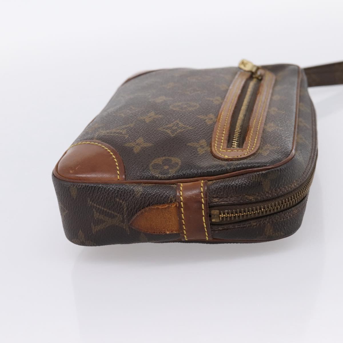 LOUIS VUITTON Monogram Marly Dragonne GM Clutch Bag M51825 LV Auth 203306