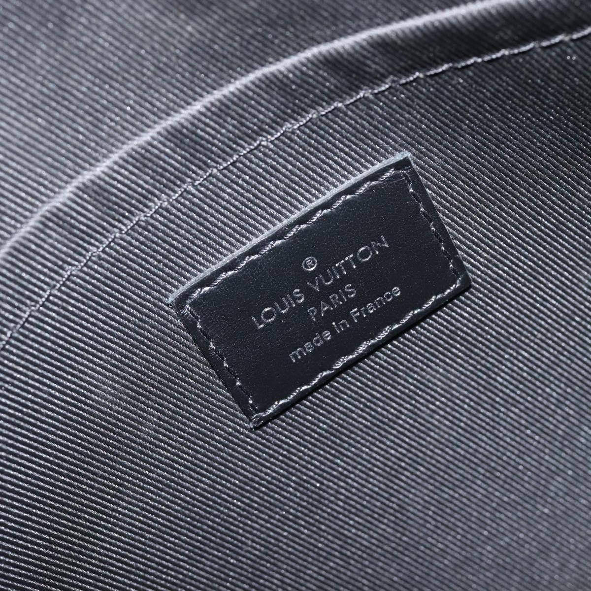 LOUIS VUITTON Monogram Eclipse Steamer Messenger Bag M45585 LV Auth 203307V