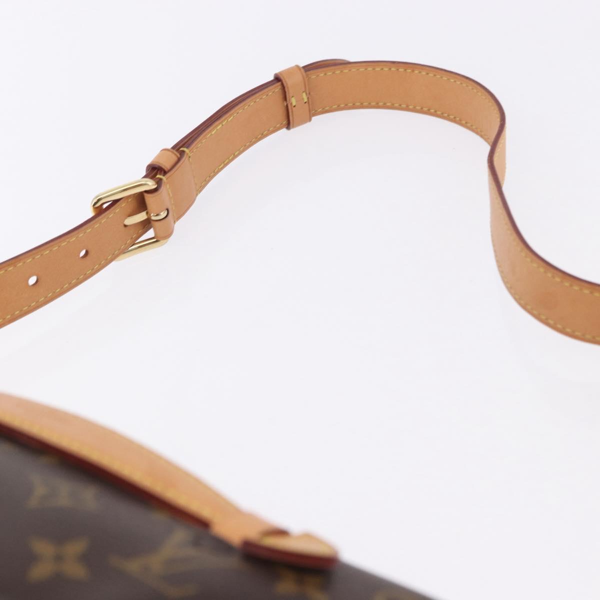 LOUIS VUITTON Monogram Bum Bag Shoulder Bag M43644 LV Auth 203308SAV
