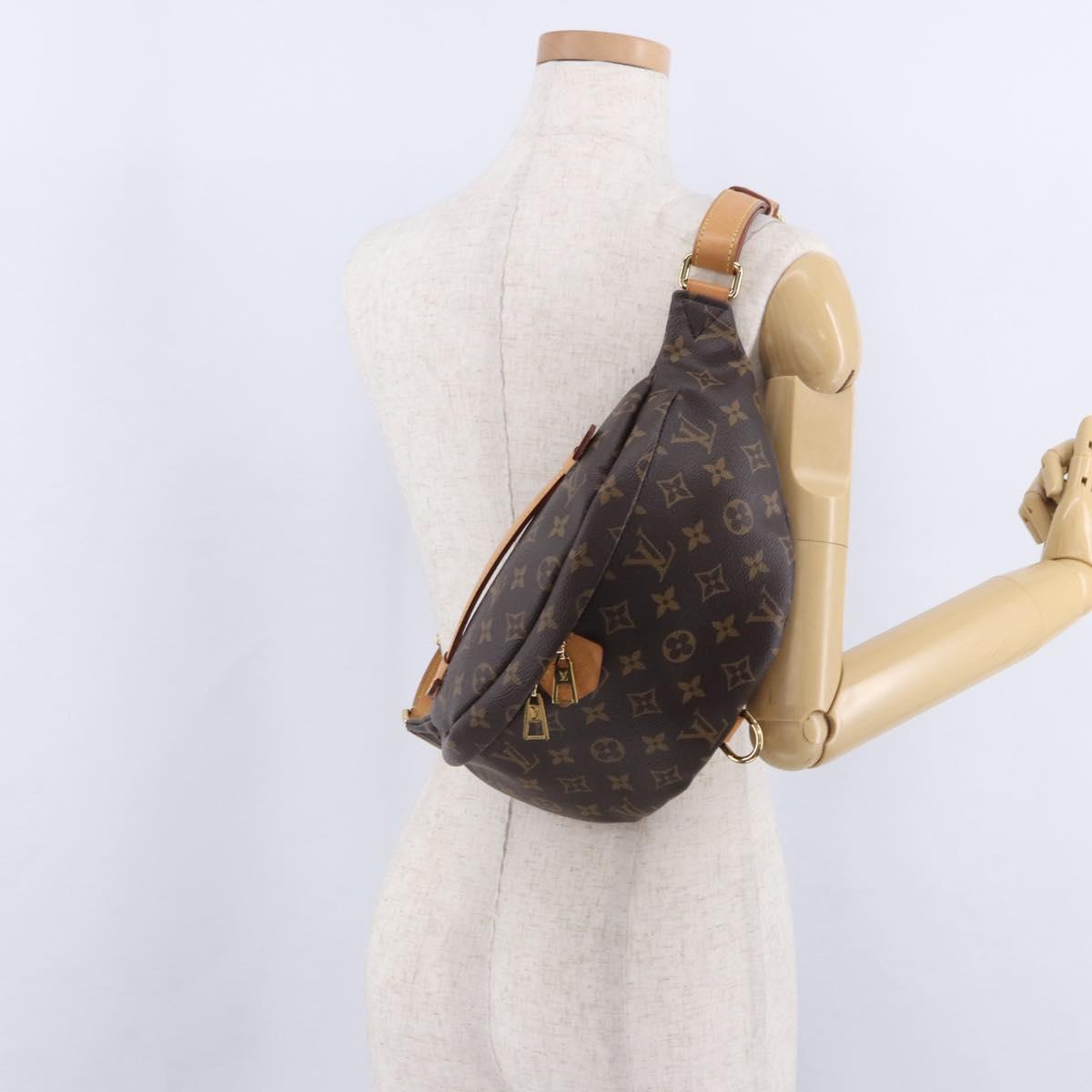 LOUIS VUITTON Monogram Bum Bag Shoulder Bag M43644 LV Auth 203308SAV