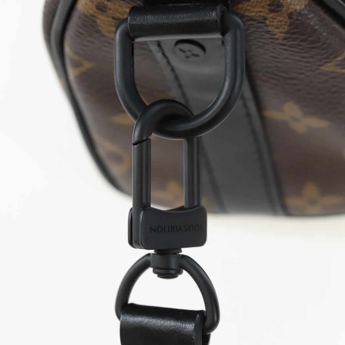 LOUIS VUITTON Monkey Puppet KeepallXS Boston Bag M80118 LV Auth 203309SM