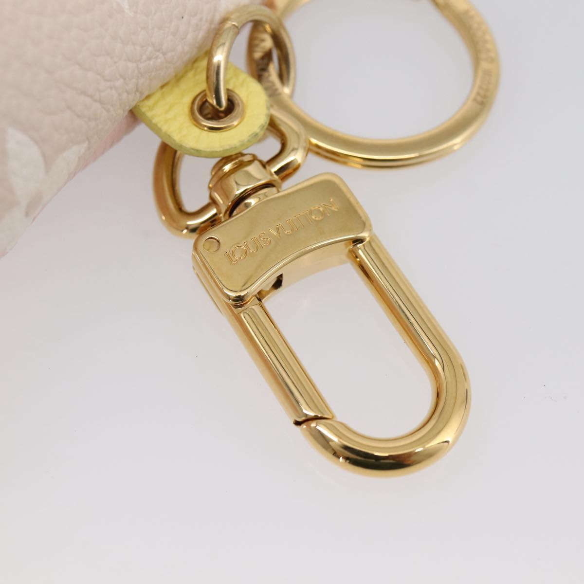 LOUIS VUITTON Monogram Empreinte Berlingo Charm Beige M00669 LV Auth 203314M