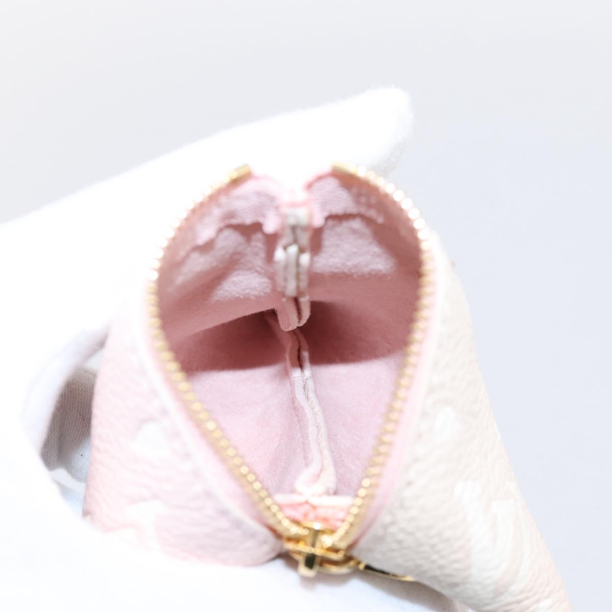 LOUIS VUITTON Monogram Empreinte Berlingo Charm Beige M00669 LV Auth 203314M