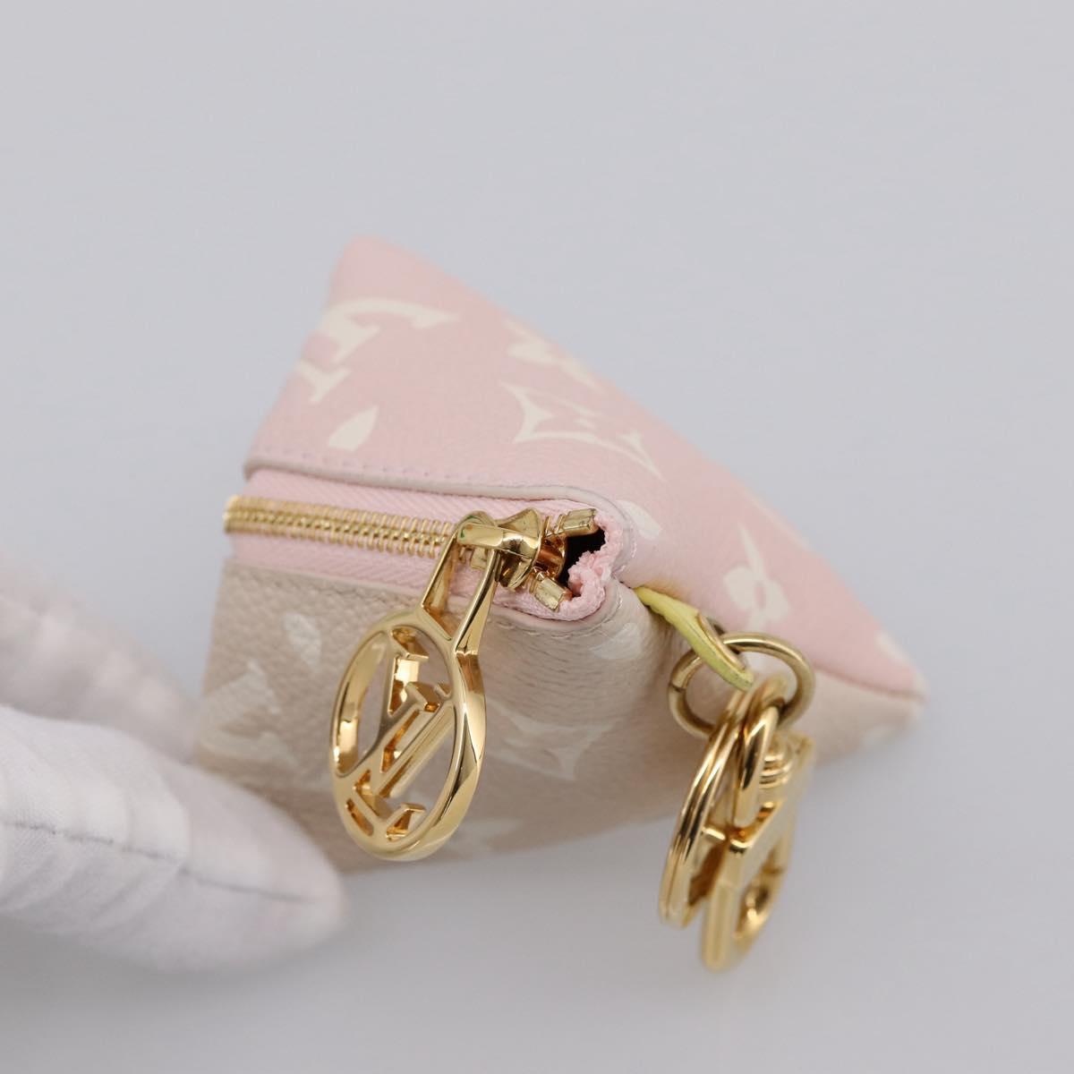 LOUIS VUITTON Monogram Empreinte Berlingo Charm Beige M00669 LV Auth 203314M