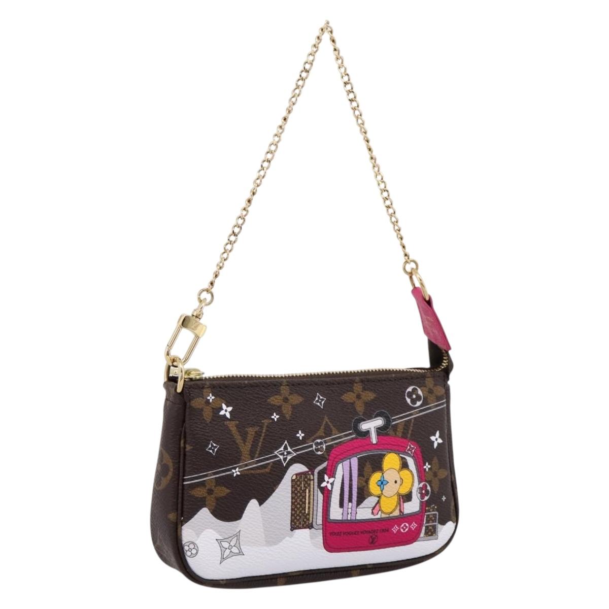LOUIS VUITTON Vivienne Mini Pochette Accessoires Edition M68490 LV Auth 203323M
