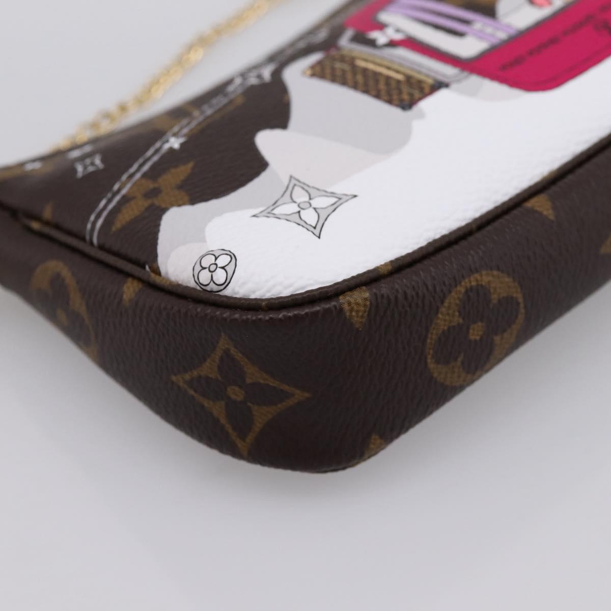LOUIS VUITTON Vivienne Mini Pochette Accessoires Edition M68490 LV Auth 203323M