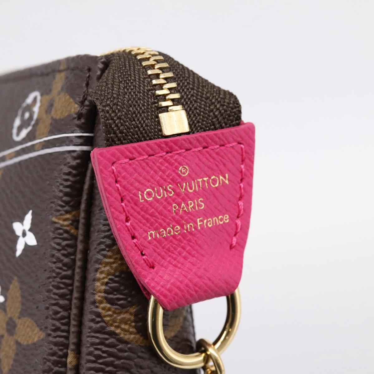LOUIS VUITTON Vivienne Mini Pochette Accessoires Edition M68490 LV Auth 203323M