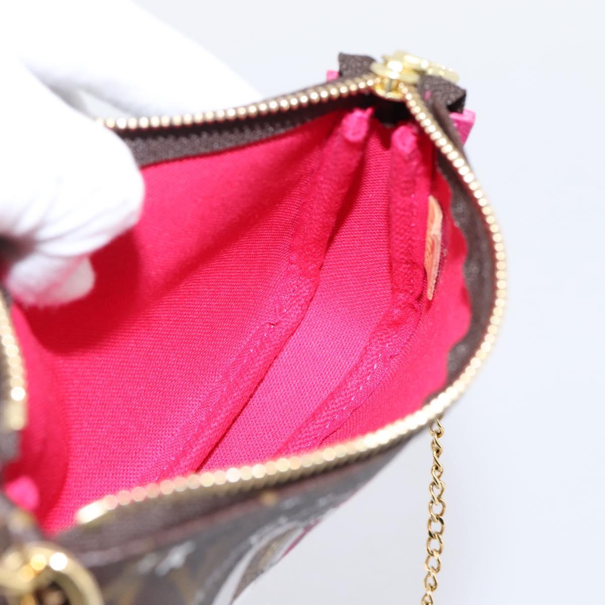 LOUIS VUITTON Vivienne Mini Pochette Accessoires Edition M68490 LV Auth 203323M