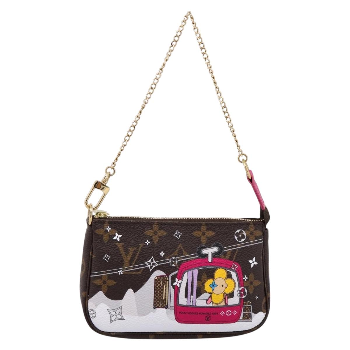 LOUIS VUITTON Vivienne Mini Pochette Accessoires Edition M68490 LV Auth 203323M
