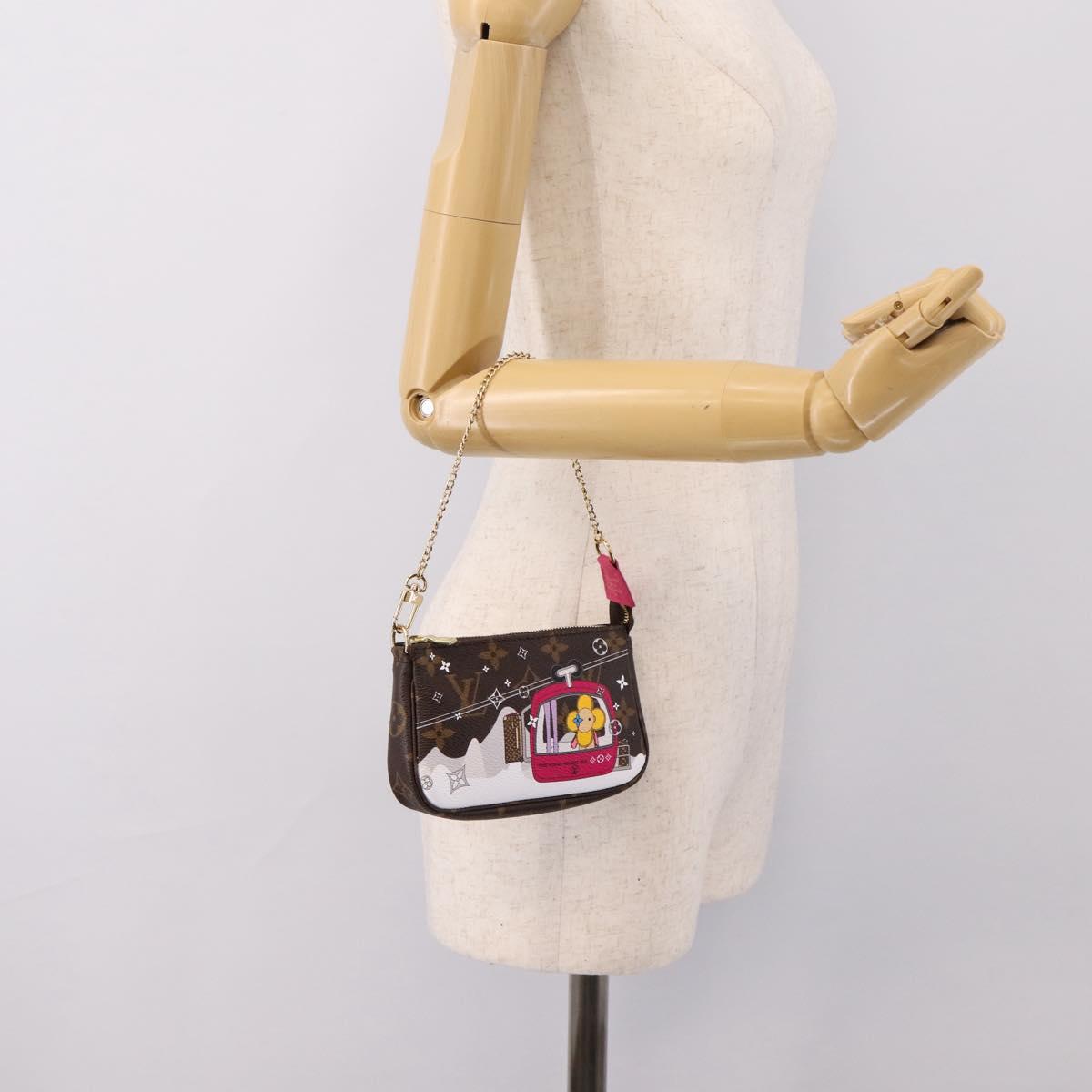 LOUIS VUITTON Vivienne Mini Pochette Accessoires Edition M68490 LV Auth 203323M
