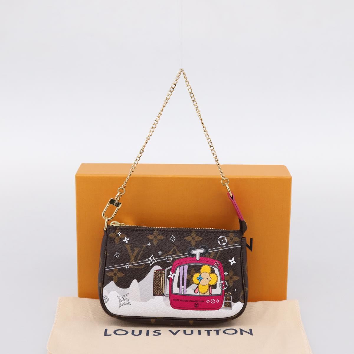 LOUIS VUITTON Vivienne Mini Pochette Accessoires Edition M68490 LV Auth 203323M