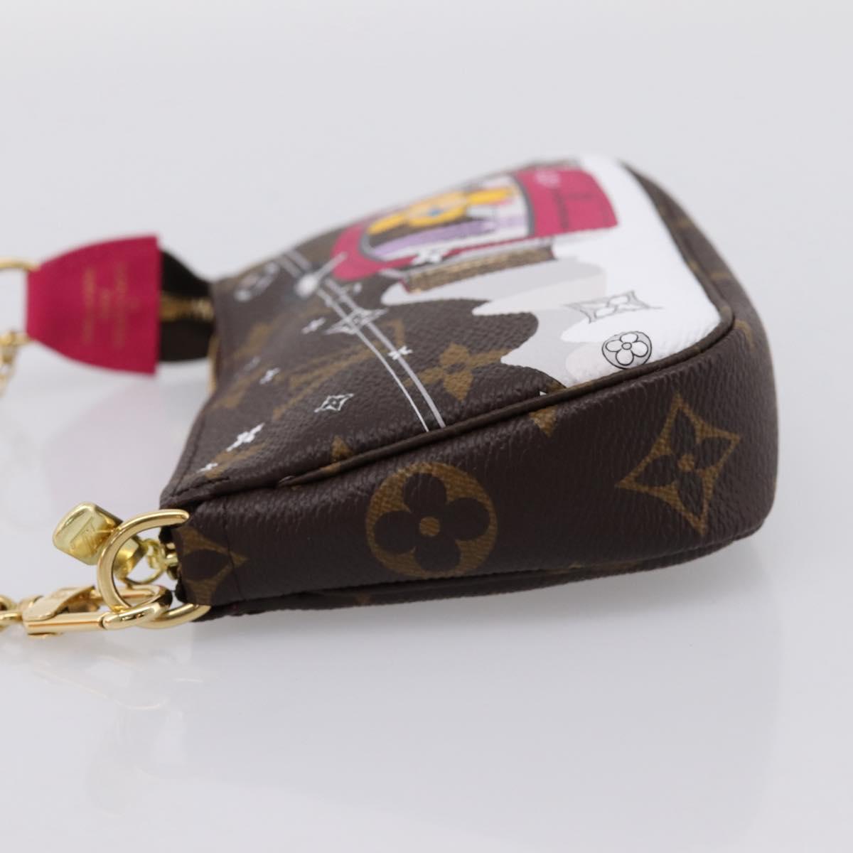 LOUIS VUITTON Vivienne Mini Pochette Accessoires Edition M68490 LV Auth 203323M