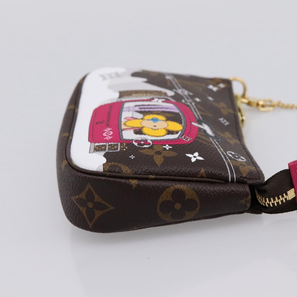 LOUIS VUITTON Vivienne Mini Pochette Accessoires Edition M68490 LV Auth 203323M